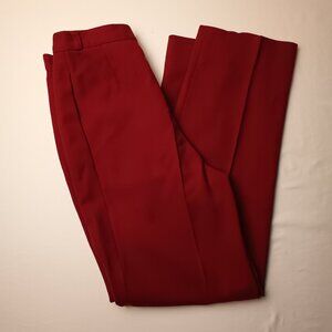 Elegant Red Women's Pants